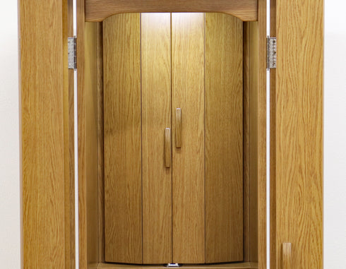 Soka Gakkai Furniture-style Buddhist Altar "Respe" Manually-operated Cabinet Door Available in 2 Colors